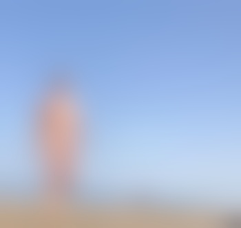 Nudist New Yorker escaping in Gunnison Beach NJ