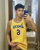LA bisex jock semi hard thinking about you staring