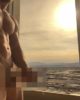 View of the sin city as I am jerking off, Vegas