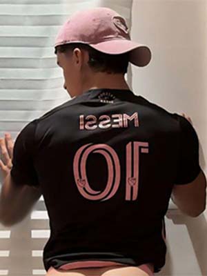 Jock wearing twink with perfect ass in Doral, Florida