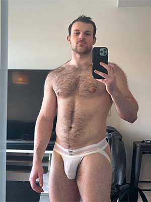 Turns out this Boise, ID masculine guy is a hairy sub