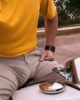 Albuquerque, NM – gay motorcyclist with a heavy bulge