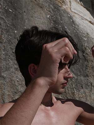 Daring nudist soaking up the rare sun in Astoria, Oregon