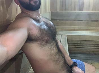Top Sweaty bear of 35 awaits the sauna, Atlanta